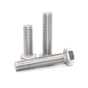 Vis M10x170 en acier inoxydable 304 316 de grade 8.8, DIN933 A4-80/A2-70, boulon hexagonal à filetage complet UNC - Product Image 6