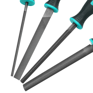 Hot Bán 4Pcs Carbon Thép Phẳng Vòng Nửa Vòng Tam Giác Vuông Gring Tập Tin Bộ - Product Image 2