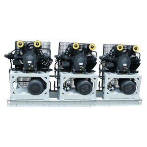 Compressore d'Aria a Pistone Shang Air <span class=keywords><strong>2</strong></span>-34CSH-1830, Stazionario e Lubrificato, Raffreddato ad Aria per Linea di Produzione Bottiglie PET, Alimentazione CA - Product Image 3