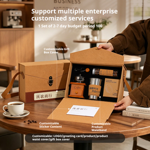 Juego de Regalo de Molinillo de Café de Lujo Triumph, Caja de Regalo Corporativa con Vaso para el Agradecimiento a los Empleados - Product Image 4
