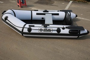 Bateau pneumatique d'assaut en PVC <span class=keywords><strong>de</strong></span> 230 cm pour 2 personnes, bateau rapide, canot, kayak, canoë, hovercraft, <span class=keywords><strong>voilier</strong></span>, bateau <span class=keywords><strong>de</strong></span> surf, bateau <span class=keywords><strong>de</strong></span> <span class=keywords><strong>luxe</strong></span> - Product Image 3