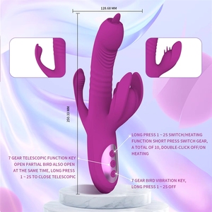 Dispositivo de Masturbación Anal con Vibración y Calor Telescópico Totalmente Automático para Hombres y Mujeres, Juguetes para Adultos - Product Image 2