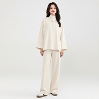 Tissus Abaya texturés doux deux pièces de haute qualité Lignes pour tenue de détente quotidienne pour femmes musulmanes