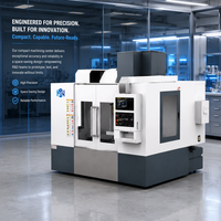 Centre d'usinage vertical CNC robuste BT40 BT50, fraiseuse de haute précision pour pièces métalliques en acier et traitement de moules