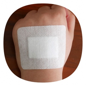 Apósitos de Gasa No Tejida Autoadhesivos con Borde, Almohadillas Absorbentes para Heridas Quirúrgicas, Blancas, 10cmx10cm, Desinfectantes EOS - Product Image 2