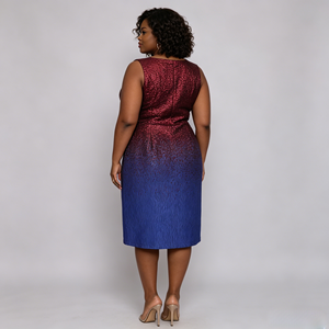 Vente d'usine : Ensembles de cérémonie pour mère de la mariée, grandes tailles, avec veste, robes en brocart et costumes pour femmes, fabriqués en Chine. - Product Image 4