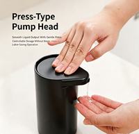 Botol Dispenser Sabun Cair Portable Terbaru, Wadah Tertutup untuk Penggunaan di Kamar Mandi, Dapur, Meja Dapur, Pencuci Tangan, dan Sanitizer