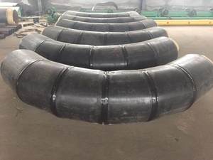 Phụ Kiện Ống Hàn Liền Mạch Màu Đen Ống Nối Uốn Cong Astm <span class=keywords><strong>A420</strong></span> <span class=keywords><strong>Wpl6</strong></span> 6 Inch Sch 40 90 Độ 5D - Product Image 3