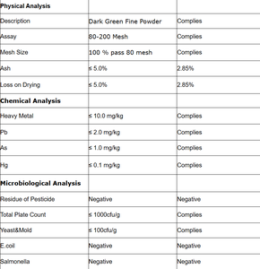 100% Proteína Pura Natural Orgánica <span class=keywords><strong>Chlorella</strong></span> Vulgaris Polvo - Product Image 3