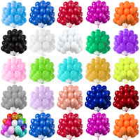 Ballons ronds en latex perlé, 10/20/30 pièces, 10/12 pouces, blanc, rose, bleu, pour décoration de mariage, fête d'anniversaire, baby shower