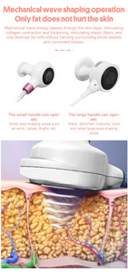 Appareil de beauté portable V5 Pro pour amincir le corps, 3 en 1, pression d'air sous vide, rouleau de massage corporel à 360 degrés - Product Image 4