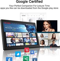 Tablette PC 10.1 pouces usage domestique 4G Octa Core Android tablette professionnelle 4 Go Ram 64 Go Rom tablette Android avec carte SIM Wi-fi 5g