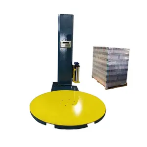 High Efficiency Stretch Wrap Machines auto pallet wrapping machine price