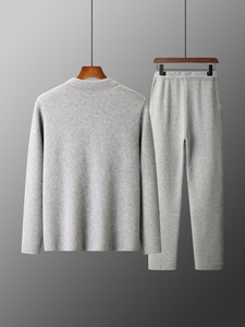 <span class=keywords><strong>Cardigan</strong></span> en cachemire tendance pour <span class=keywords><strong>homme</strong></span>, à associer décontractément à une veste en <span class=keywords><strong>laine</strong></span> et un pantalon à jambes droites - Product Image 3