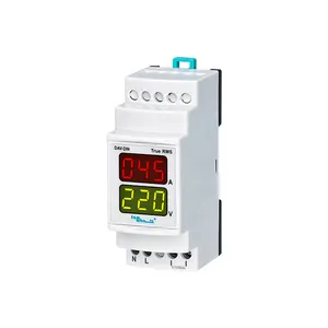 Samwha-Dsp DAV-DIN-150/5 Spanning En Ampere Meter Bedieningspaneel