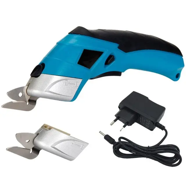 Dupow Cordless Shears Cutting Tool 3.6V Power Electric Fabric Scissors Box Cutter for Crafts