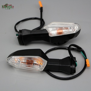 KOLMIO-LAM Intermitentes para Motocicleta, Luces Intermitentes para <span class=keywords><strong>Kawasaki</strong></span> Z250 <span class=keywords><strong>Z300</strong></span> Z750 Z800 Z900 Z1000 <span class=keywords><strong>Ninja</strong></span> 250 300 - Product Image 1