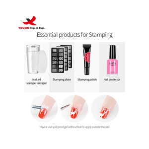 Estampador de Uñas de Silicona de Cristal, Diseño Totalmente Transparente, Fácil de Limpiar, para Uñas DIY, Precio Bajo por Compra Combinada - Product Image 5