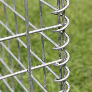 <span class=keywords><strong>Mur</strong></span> de soutènement de <span class=keywords><strong>Gabion</strong></span> de forme de trou carré de panier de pierre de jardin de grillage soudé galvanisé à chaud avec le service de traitement de cintrage - Product Image 3