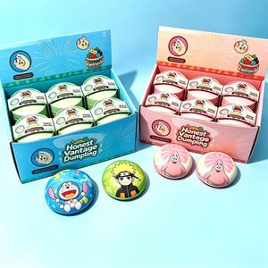 Hot Sale Customize Design Crazy Fun Display Box Toy Dumplings <b>Squishy</b> with Faces and Steamer - Product Image 1