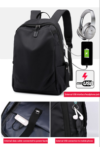 Phong Cách Cao Đẳng Ngoài Trời Thời Trang Thể Thao Giản Dị Du Lịch Bán Buôn Đi Du Lịch Túi Cậu Bé Người Đàn Ông Trường Ba Lô Cho Sinh Viên Đại Học - Product Image 5