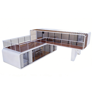 Cabaña Prefabricada Tipo Apple de 20 Pies, Estructura de Acero, Casa Contenedor, Diseño Moderno, Insonorizada, Impermeable, Casa Móvil, Villa, Oficina - Product Image 2