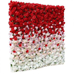 Tapetes de Pared de Rosas Artificiales de Seda con Degradado 3D Personalizados SuperZ - Diseño Moderno Hecho a Mano - Ecológico para el Día de la Madre - Product Image 1