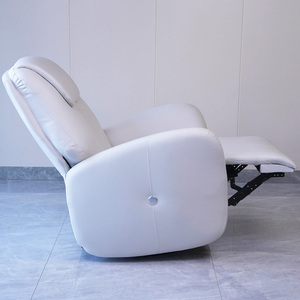 Factory supply Recliner Chair Manual full metal frame Contemporary One <b>Seat</b> Solid Back Padded Arms - Product Image 3