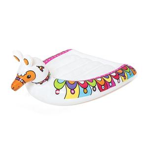 Bestway 52320 H2OGO Slide comprend Speed Splash Landing, excellent jouet d'été pour l'extérieur, toboggan aquatique double <span class=keywords><strong>course</strong></span> multicolore Llama Rama - Product Image 2