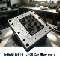 Moule d'injection pour filtre à air automobile à tolérance stricte, outil ODM pour Infiniti 16546-1LK0E, moulage de filtre à air de rechange pour voiture