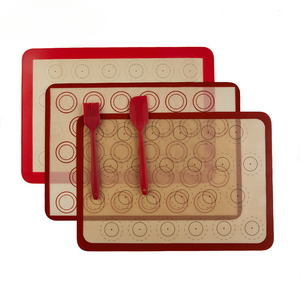 Tapis <span class=keywords><strong>de</strong></span> cuisson en silicone épaissi <span class=keywords><strong>de</strong></span> qualité alimentaire, super antidérapant pour pétrir la pâte, faire du pain, des gâteaux et des pâtisseries - Product Image 2
