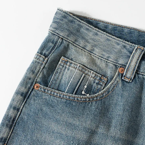 <span class=keywords><strong>Pantalones</strong></span> Cortos Vaqueros Desgastados y Rotos de Moda, Estilo Americano Casual, Primavera Verano, Novedad para <span class=keywords><strong>Hombre</strong></span>, Corte a Media Pierna, Estilo Urbano - Product Image 4