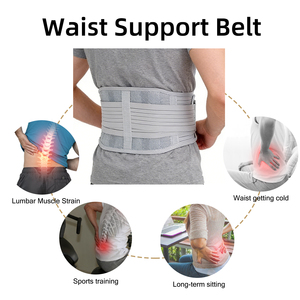Ceinture lombaire en tourmaline, attelle auto-chauffante, thérapie magnétique, enveloppe protectrice, soutien dorsal, ceinture de massage, soins de santé - Product Image 5