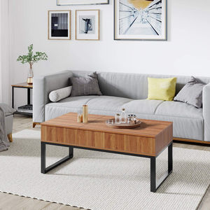 Cross-border home furnishing coffee <b>table</b>, living room detachable coffee <b>table</b> with lift-up function and hidden space, modern - Product Image 2