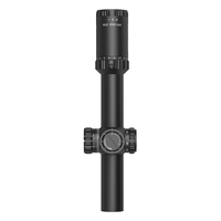 Longue-vue tactique Tricore 1-9X50 IR FFP en alliage d'aluminium avec tube de 30 mm et objectif de 50 mm pour l'observation en extérieur