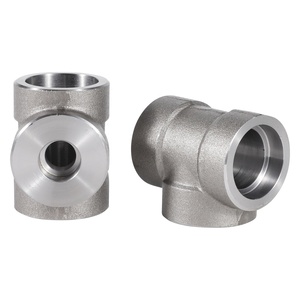 ASME B16.11CZIT 1 Zoll 2000 #   <span class=keywords><strong>SCH</strong></span> <span class=keywords><strong>80</strong></span> X <span class=keywords><strong>SCH</strong></span> <span class=keywords><strong>80</strong></span> A350 LF2 Geschmiedetes Reduzier-T-Stück - Product Image 5