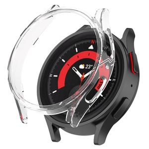 Boîtier PC pour montre <span class=keywords><strong>Samsung</strong></span> <span class=keywords><strong>Galaxy</strong></span> <span class=keywords><strong>5</strong></span> Pro 45mm sans protection d'écran boîtier pare-chocs pour montre <span class=keywords><strong>5</strong></span> Pro 45mm cadre de protection - Product Image 3