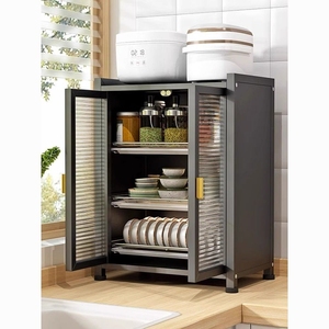 Organizador de Cocina Multifuncional Tipo Soporte, de Acero al Carbono, Duradero, en Stock, con Tolerancia a la Humedad - Product Image 1