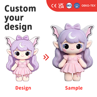 Peluche personnalisée sur mesure, service ODM, matériau en coton de qualité supérieure, broderie détaillée, qualité d'exportation
