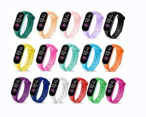 2024 barato colorido <span class=keywords><strong>mi</strong></span> 8 banda pantalla táctil relojes deportivos <span class=keywords><strong>reloj</strong></span> impermeable pulsera electrónica LED <span class=keywords><strong>reloj</strong></span> <span class=keywords><strong>digital</strong></span> - Product Image 5
