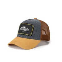 Gorra Trucker de Malla Vaquera con Visera Curva y Cierre Ajustable para Uso Casual al Aire Libre