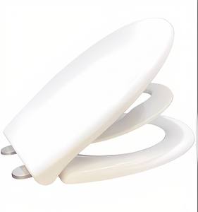 <span class=keywords><strong>Tapa</strong></span> de Inodoro <span class=keywords><strong>Universal</strong></span> Moderna UF con Cierre Suave y Liberación Rápida para Inodoros de Estilo Antiguo en Forma de V, U, Cuadrados y O para Uso en Baños - Product Image 2