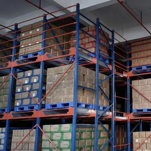 ระบบชั้นวางสินค้าแบบหลายชั้นเคลือบผง 5 ชั้น JCL ป้องกันการกัดกร่อน พร้อมกันสาดกลางแจ้ง สำหรับบ้าน โกดัง และจัดเก็บกล่องกระดาษ - Product Image 1