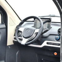 Camion de livraison, fourgonnette électrique à 4 roues, monoplace, pour le transport de denrées alimentaires, avec compartiment frigorifique, homologué CEE, personnalisable