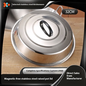 Vente en gros de couvercles hauts en acier inoxydable non magnétiques <span class=keywords><strong>pour</strong></span> <span class=keywords><strong>barbecue</strong></span> extérieur anti-brûlure anti-débordement <span class=keywords><strong>pour</strong></span> <span class=keywords><strong>Amazon</strong></span> transfrontalier - Product Image 3