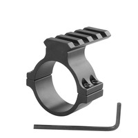 Anneau de montage pour lampe torche 34 mm, adaptateur de montage pour lunette de visée, accessoires de chasse, 4 fentes 20 mm