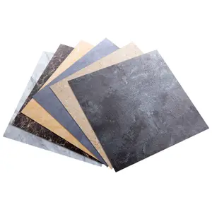 뜨거운 판매 Pvc 비닐 바닥재 껍질과 스틱 바닥 타일 비닐 타일 60x60