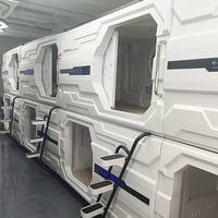 Einzel- und Doppel-Schallschutzkapsel für Wohnzimmer, Backpacker-Hostel, Flughafenhotel, Flughafen-Schlafkapsel, Hochwertige Kapselbetten