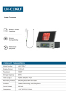Bronchoscope vétérinaire portable USB réutilisable et flexible, endoscope pour chevaux, canal de travail de 2,4 mm, longueur de 380 mm, pour usage hospitalier