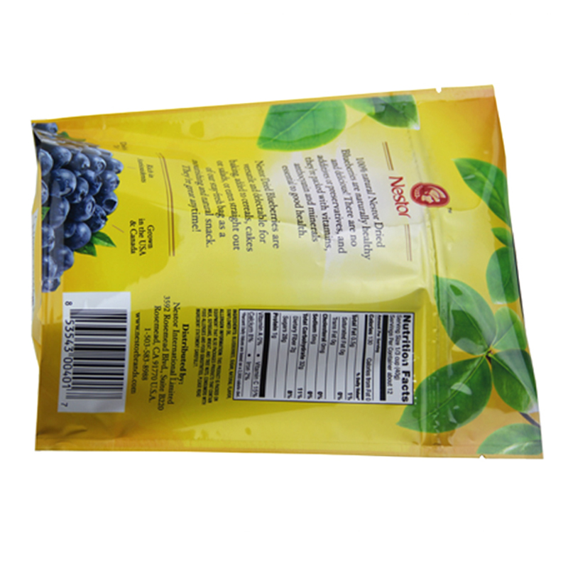 Resealable Custom Printed Aluminum Foil Logo Food Grade Resealable Smell Proof Moisture-proof Stand Up Pouch Mylar Bags